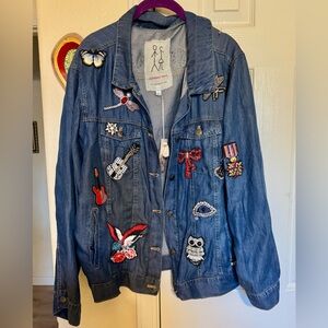 Johnny Was Ziva Denim Jacket - New with tags
